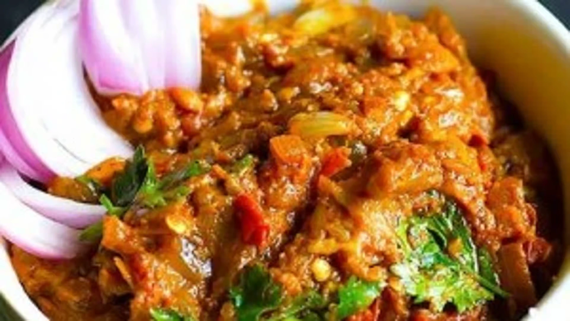 Delicious Bhaingan Bhartha in Calgary, AB